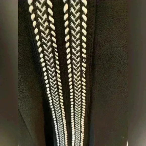 Vince Camuto Black and White Short Sleeve Dress Women’s Size 2 Small - Picture 2 of 8